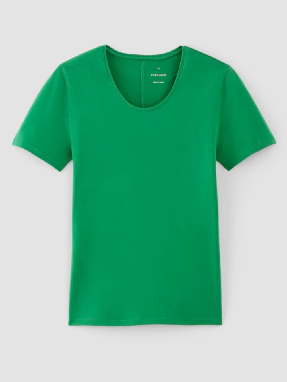 Everlane Form Supima Crew Neck Tee - Grass Green